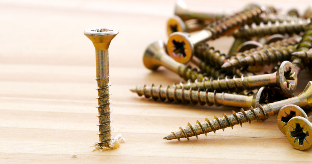 Les vis pour bois